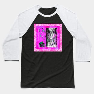 ENERGY DROPS FUCHSIA Baseball T-Shirt